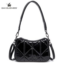 David Jones Soft PU Leather Women&#39;s Bag 2023 Fashion Trend Handbags for Women Mu - $63.97