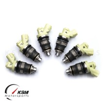 6x 540cc 550cc Injecteurs pour Toyota JZZ30 1JZGTE 1JZ Côté Feed Adapté ... - $246.11