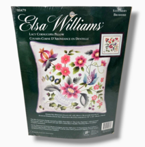 Elsa Williams Lacy Cornucopia Pillow Crewel Embroidery Kit 14&quot;  JCA 00479 NEW - £48.49 GBP