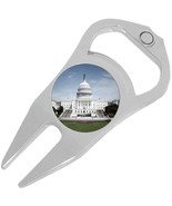 Capital Building Golf Ball Marker Divot Repair Tool Bottle Opener - $219.39 MXN