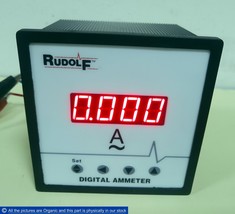 Rudolf R-DM200-A96 Digital Ammeter Class 1.0 5A 220VAC Fuji Bridex Singa... - £296.84 GBP