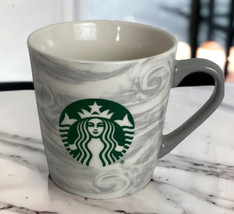 Starbucks 2020 Gray Swirl Marble Mermaid Siren Coffee Mug 18 oz Tea Mug - £16.82 GBP
