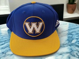 Cap Hat Golden State Warriors Adidas Snapback Hat One Size Fits All New ... - £21.23 GBP