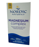 Nordic Naturals Magnesium Complex 90 Caps Exp 01/2026 / NIB - $15.83