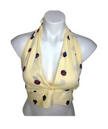 Vintage Womens Floral Print Tie Halter One Size Boho Hippie Vintage READ - $59.39