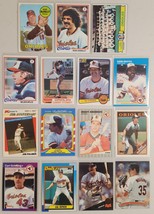 Baltimore Orioles Lot of 15 MLB Baseball 1960&#39;s,70&#39;s,80&#39;s,90&#39;s Mike Mussina - $14.16