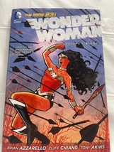 Wonder Woman Volume 1 by Brian Azzarello 2012 Hardcover Ex Library DC Co... - $12.62