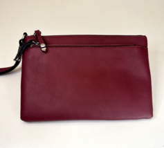 Alfani Bangle Wristlet Womens One Size Winter Wine Red Clutch New Withou... - £11.16 GBP