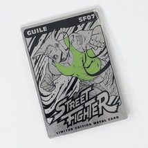 UDON Street Fighter Guile SF07 Limited Edition Metal Card Capcom - £78.06 GBP
