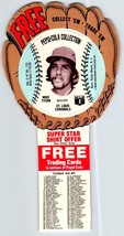 Pepsi-Cola Baseball Trading Card 1977 Mike Tyson St. Louis Cardinals MLB Diecut - £8.61 GBP