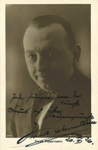 Ernst Petermann (1926) Vintage Orig Inscribed Postcard German Writer &amp; Humorist - £98.07 GBP