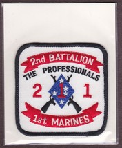 US Marine Corps 2nd Battalion 1st Marines Division Professionals Patch - £11.53 GBP