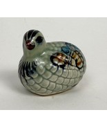 Tonala Mexico Folk Art Pottery Quail Bird Pheasant Figurine 2-1/4&quot; - $369.07 MXN