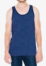 Men’s Basic Navy Blue Tank Top Sleeveless T-shirt Tee American Apparel S... - $9.80