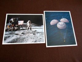 THOMAS MATTINGLY JOHN YOUNG CHARLES DUKE APOLLO 16 NASA LITHO COLOR PHOT... - $118.79