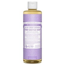 Dr. Bronner&#39;s Magic Soaps 18-in-1 Hemp Pure Castile Soaps Lavender 16 fl. oz. - £33.56 GBP