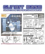 Gunbit Base for HG 1/144 &amp; FM 1/100 – Perfect for The Witch from Mercury... - $22.50