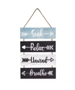 4 Pieces Rustic Wall Hanging Plaque Sign Inspirational Wall - $260.03 MXN