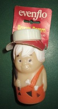 VTG BAMM BAMM RUBBLE FLINTSTONES EVENFLO BABY BOTTLE NEW UNUSED w/ HEADE... - £15.43 GBP