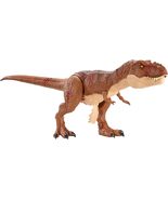 Jurassic World Battle Damage Roarin&#39; Super Colossal Tyrannosaurus Rex Fi... - £143.35 GBP