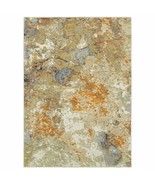 8&#39; X 11&#39; Gold and Ivory Power Loom Area Rug - $1,690.44 CAD