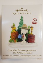 HOLIDAY EN-TREE-PRENEURS Snoopy Peanuts 2011 Hallmark Christmas Ornament... - $44.99