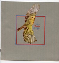 American Airlines First Class &amp; Coach Menus Yellow Warbler Beauty of Flight - £16.38 GBP