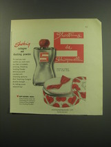 1949 Schiaparelli Shocking Cologne and Dusting Powder Advertisement - £14.50 GBP