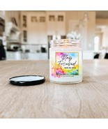 Stay Focused Soy Candle Spring Floral Scent Handcrafted Aromatherapy Gif... - $35.10
