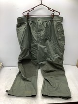 Cabelas Men’s Green Gore-Tex Rainy Rain Pants Size 5XL Nylon - £25.63 GBP