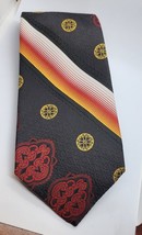 Vintage 1970s HENRY&#39;S WICHITA, KANSAS Mens Far Out NeckTie &quot;Imported Pol... - $15.19