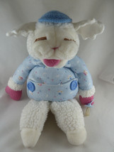 Baby Lamb Chop Puppet Plush With pacifiar 1990 Shari Lewis 18&quot; - £11.76 GBP