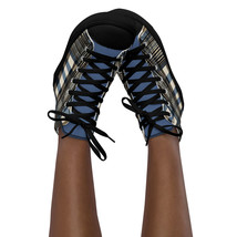 Women’s high top canvas shoes - Blue, Black, Brown, Beige - $68.98