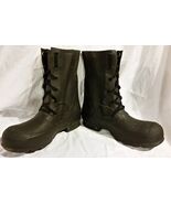 QMC GOLD SEAL MILITARY BOOTS COLD WEATHER NO VALVE GROUND FORCES 8 R WIT... - $61.59