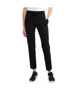 Athletic Works Women&#39;s Athleisure Core Knit Pants LARGE (12-14) Black Ne... - $313.41 MXN