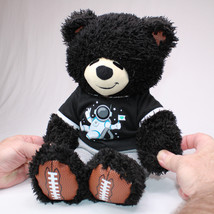 Build A Bear Black Teddy Bear With Space Outfit Plush Stuffed Animal Toy... - £8.84 GBP