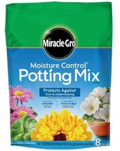 Miracle-Gro 75578300 Indoor and Outdoor Moisture Control Potting Mix 8 qt - £14.68 GBP