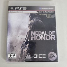 Medal of Honor PS3 Video Game Only on Playstation Rating T-M Dice EA - £6.01 GBP