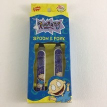 Nickelodeon Rugrats Spoon Fork Child Utensils Tommy Pickles Zak Designs New - $34.60