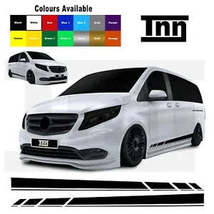 Stickers For Mercedes VITO Racing Side Stripes Vito Vinyl Graphics Decal... - £39.04 GBP