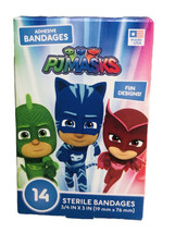 PJ Masks Band Aids 14 Ct Bandages Children Kids - $7.80