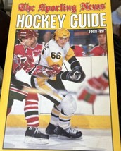The Sporting News Hockey Guide, 1988-89 1987-1988 Stats Mario Lemieux Cover - £27.05 GBP