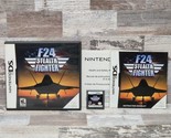 F-24: Stealth Fighter (Nintendo DS, 2007) Complete CIB Tested  - $13.85