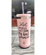 Hot Mess Mom Straw Cup - £16.67 GBP