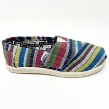 Toms Classics Multi Renato Tiny Toddler Slip On Casual Canvas Flat Shoes - £19.71 GBP