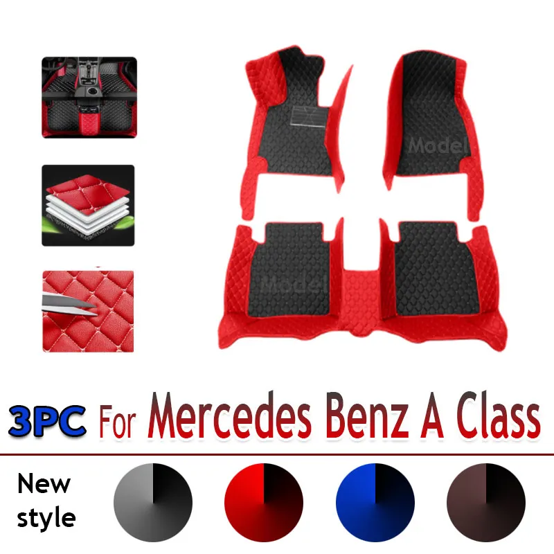 Car Floor Mats For Mercedes Benz A Class W176 2013~2018 Auto Dirt-resistan - $91.88+