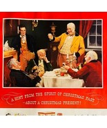 1940 Canadian Club Whiskey Xmas Advertisement Distillery Esquire Holiday... - $41.10 CAD