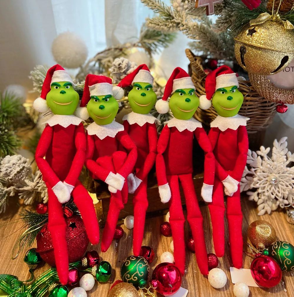 Game Fun Play Toys Christmas Doll Ornament Pendant Charm Merry Christmas Decorat - £23.23 GBP