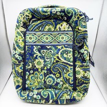 Vera Bradley Rhythm and Blues Blue Green Paisley Laptop Backpack Cloth - $39.99