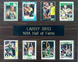 Frames, Plaques and More Larry Bird Boston Celtics 8-Card 12&quot;x 15&quot;Cherry... - £27.06 GBP